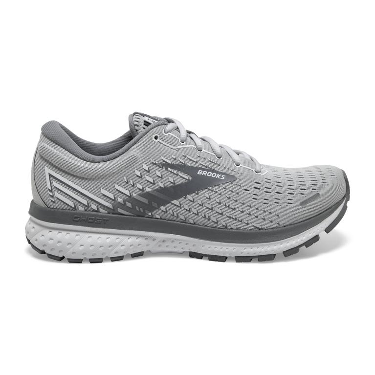 Brooks Ghost 13 Women's Road Running Shoes - Alloy/Grey/White (89351-WMXK)